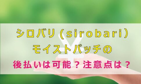 シロバリ_sirobari_モイストパッチ_後払い_07
