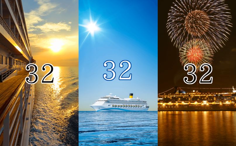 シウマの数字待ち受け32の無料壁紙 画面 豪華客船 Lifetime Fun