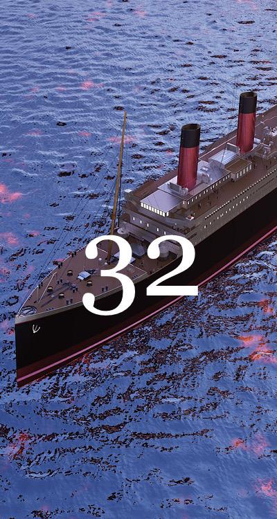 シウマの数字待ち受け32の無料壁紙 画面 豪華客船 Lifetime Fun