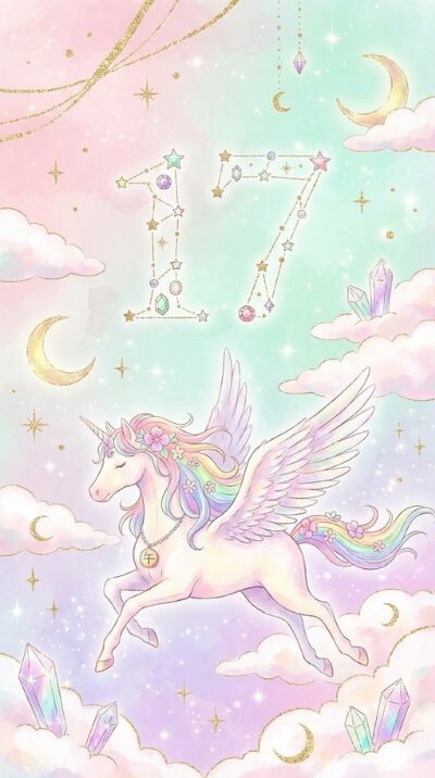 シウマ_待ち受け数字_17_午うま馬_無料_08