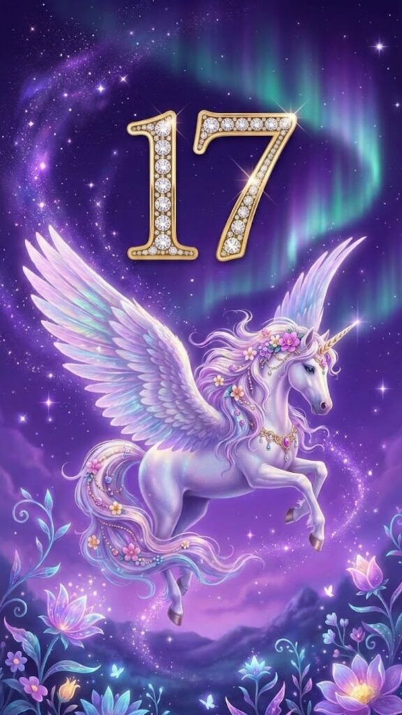 シウマ_待ち受け数字_17_ペガサス_無料_01
