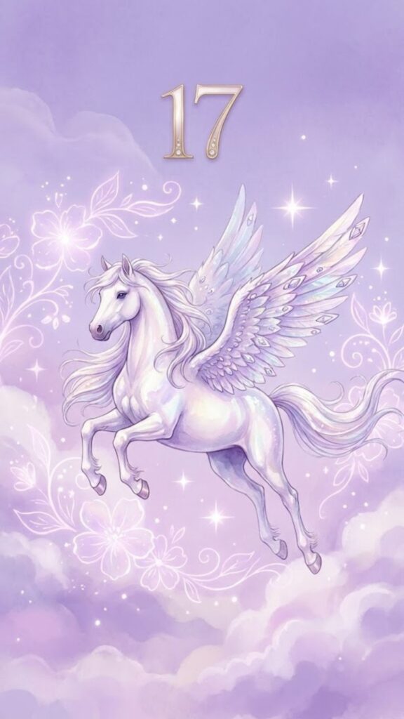 シウマ_待ち受け数字_17_ペガサス_無料_03